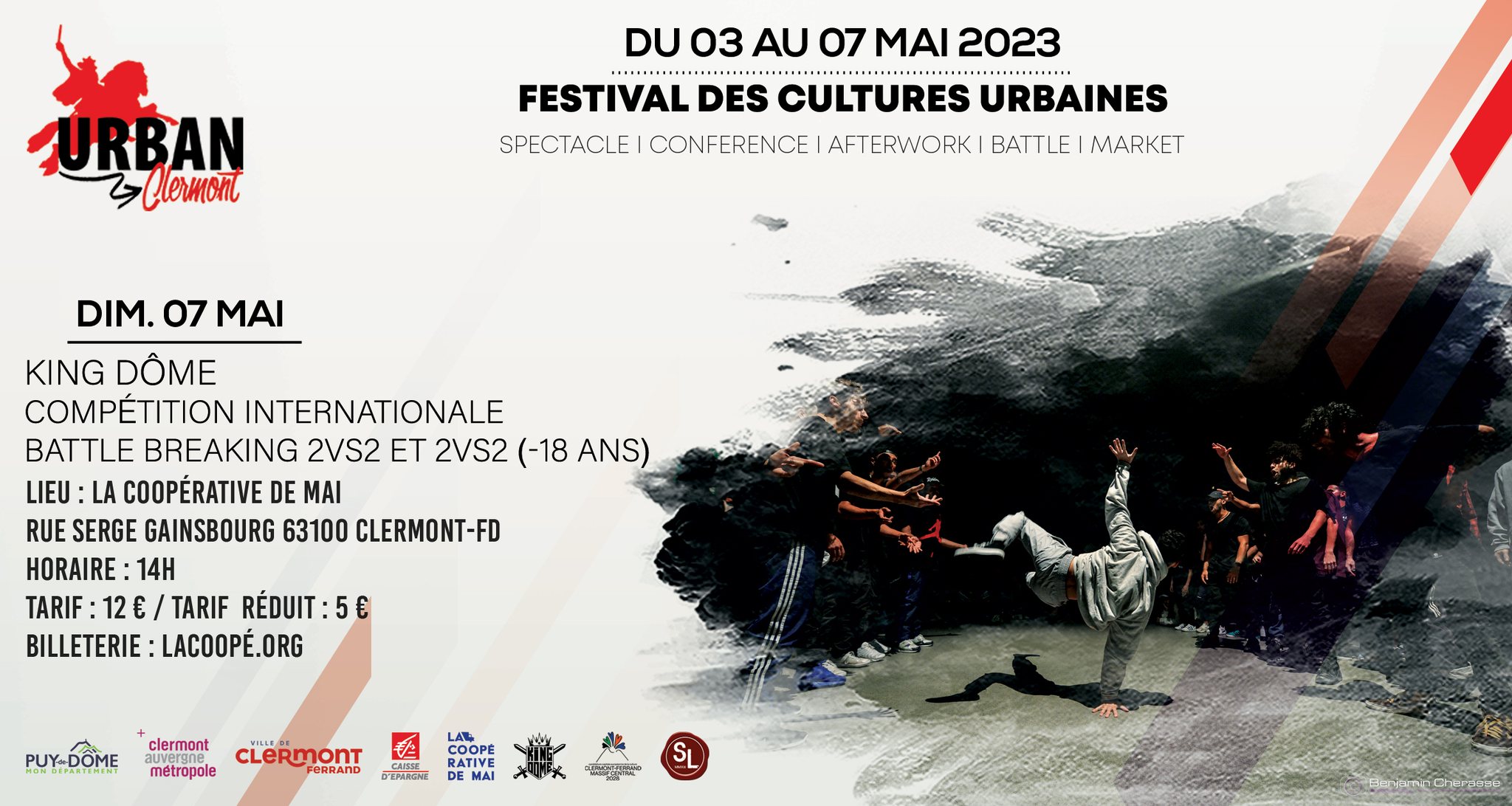 Urban Clermont 2023 | Battle King Dôme
